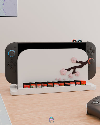 Sakura Tree Dock Cover for Nintendo Switch 2 – Original Faceplate Design