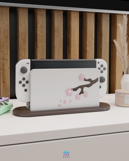 Sakura Tree Cover for Nintendo Switch – Original Faceplate Design