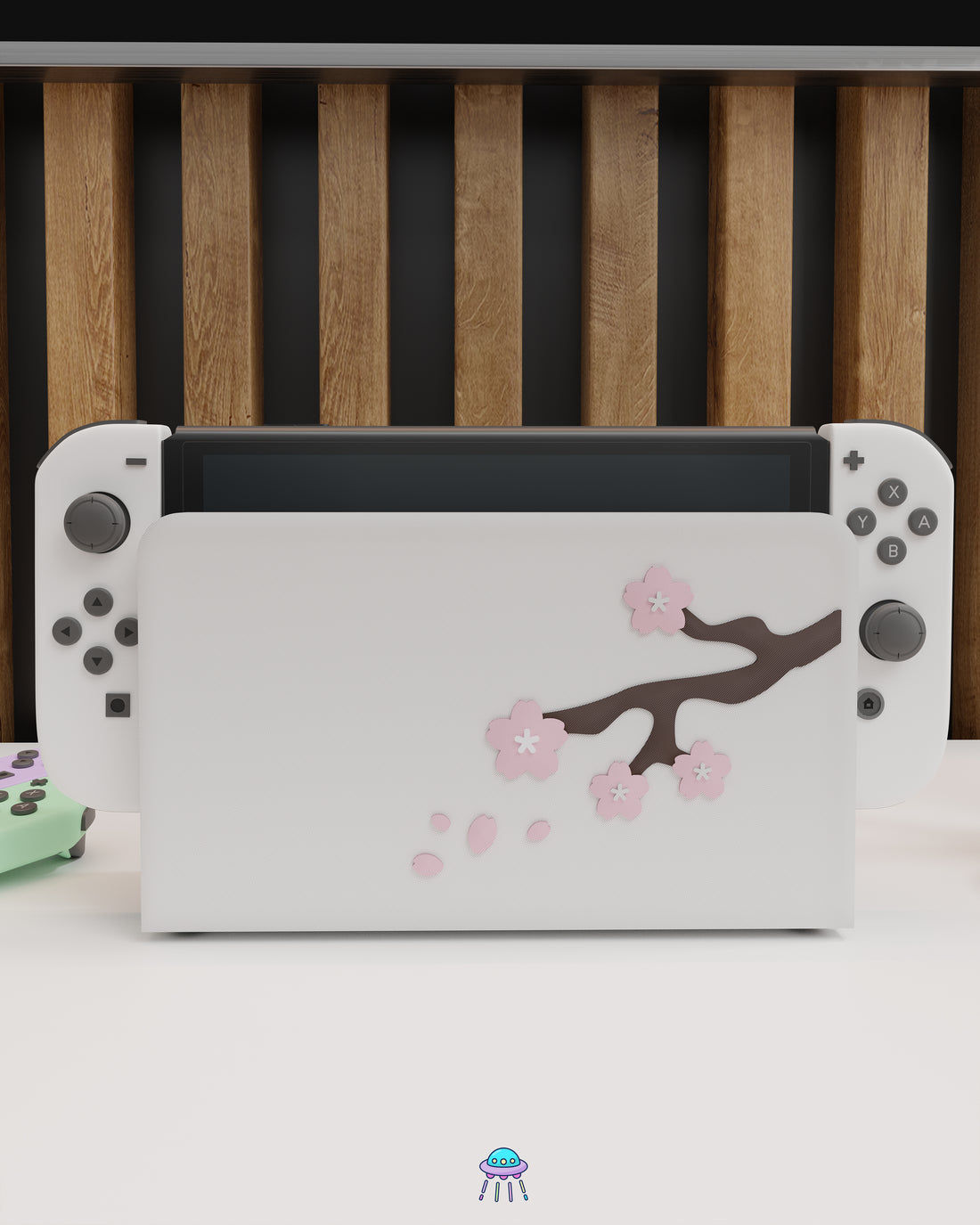 Sakura Tree Cover for Nintendo Switch – Original Faceplate Design