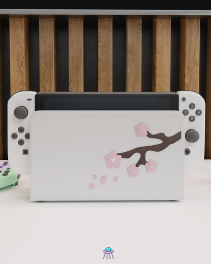 Sakura Tree Cover for Nintendo Switch – Original Faceplate Design