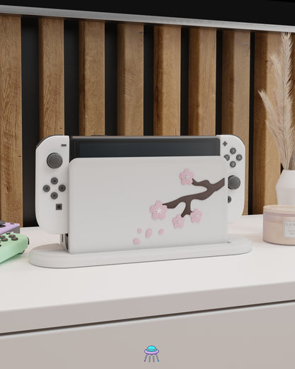 Sakura Tree Cover for Nintendo Switch – Original Faceplate Design