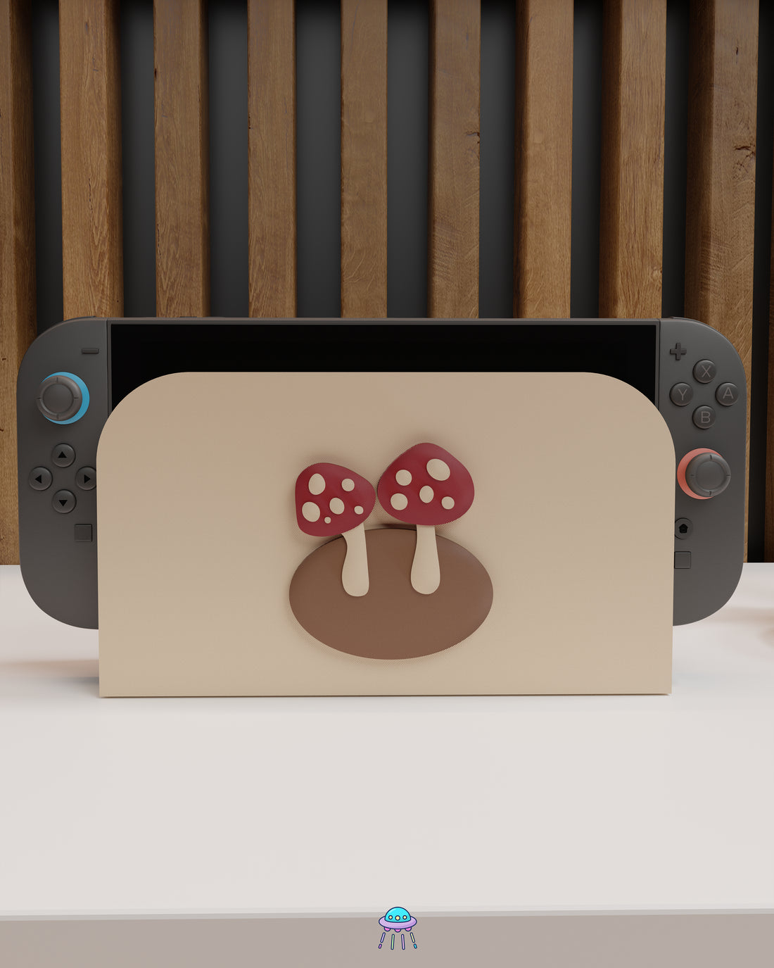 Shroomy Dock Cover for Nintendo Switch 2 – Original Faceplate Design