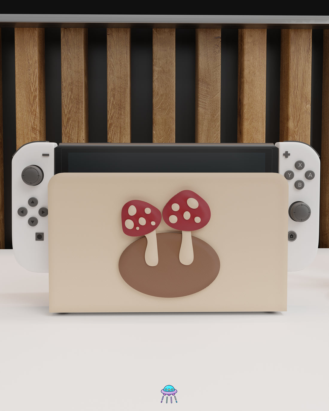 Shroomy Dock Cover for Nintendo Switch – Original Faceplate Design