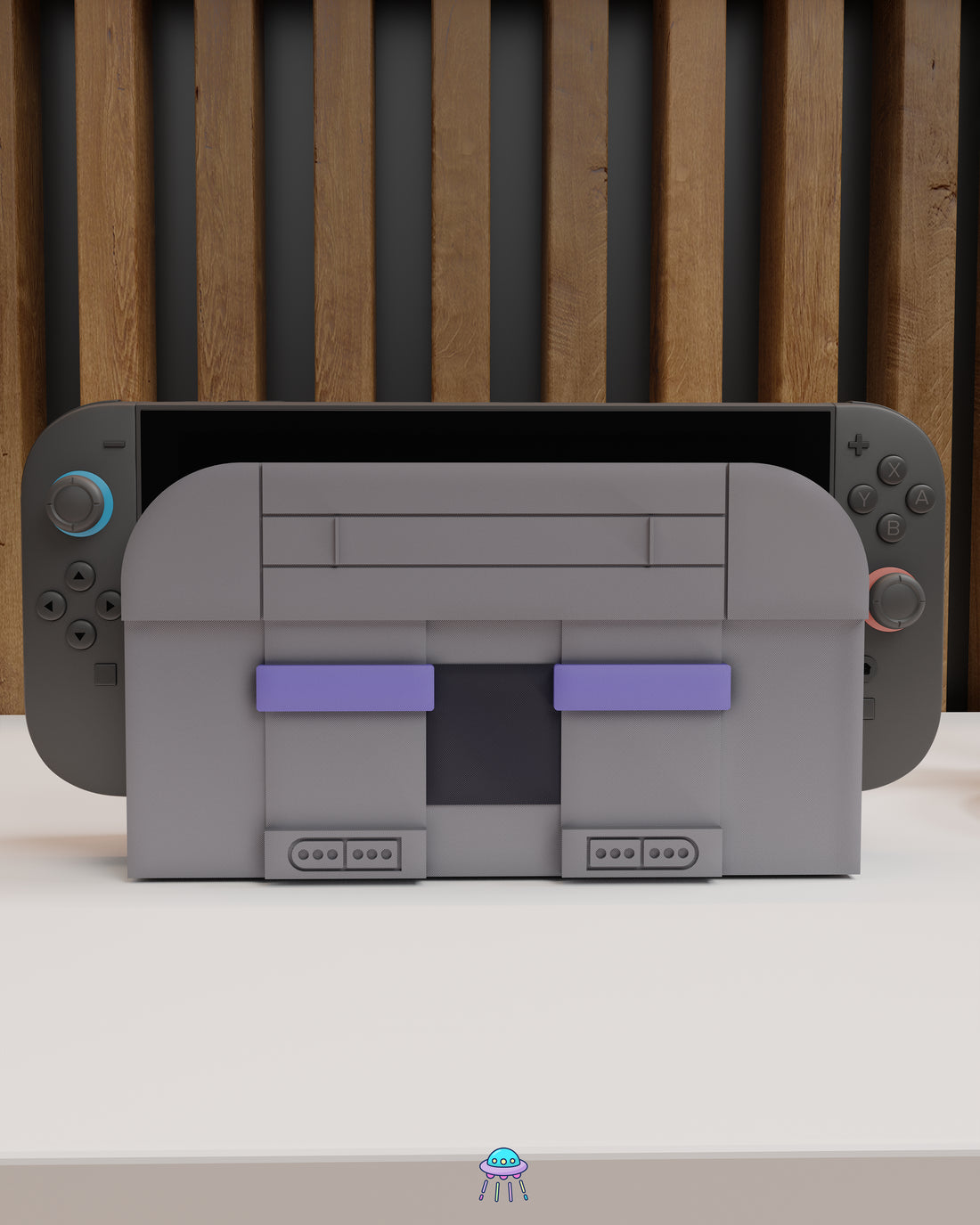 Super Entertainment Dock Cover for Nintendo Switch 2 – Original Faceplate Design