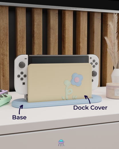 Spiral Sprout Dock Cover for Nintendo Switch – Original Faceplate Design