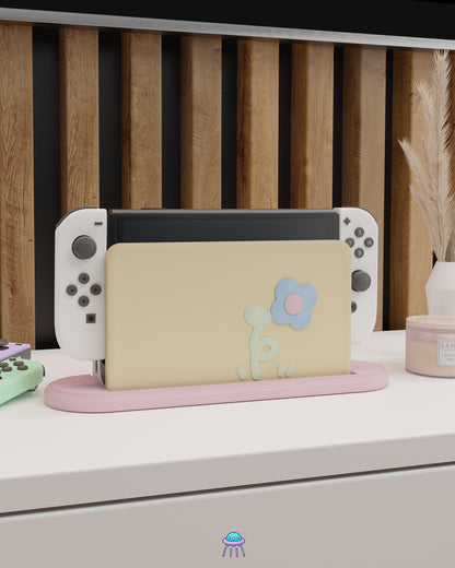 Spiral Sprout Dock Cover for Nintendo Switch – Original Faceplate Design