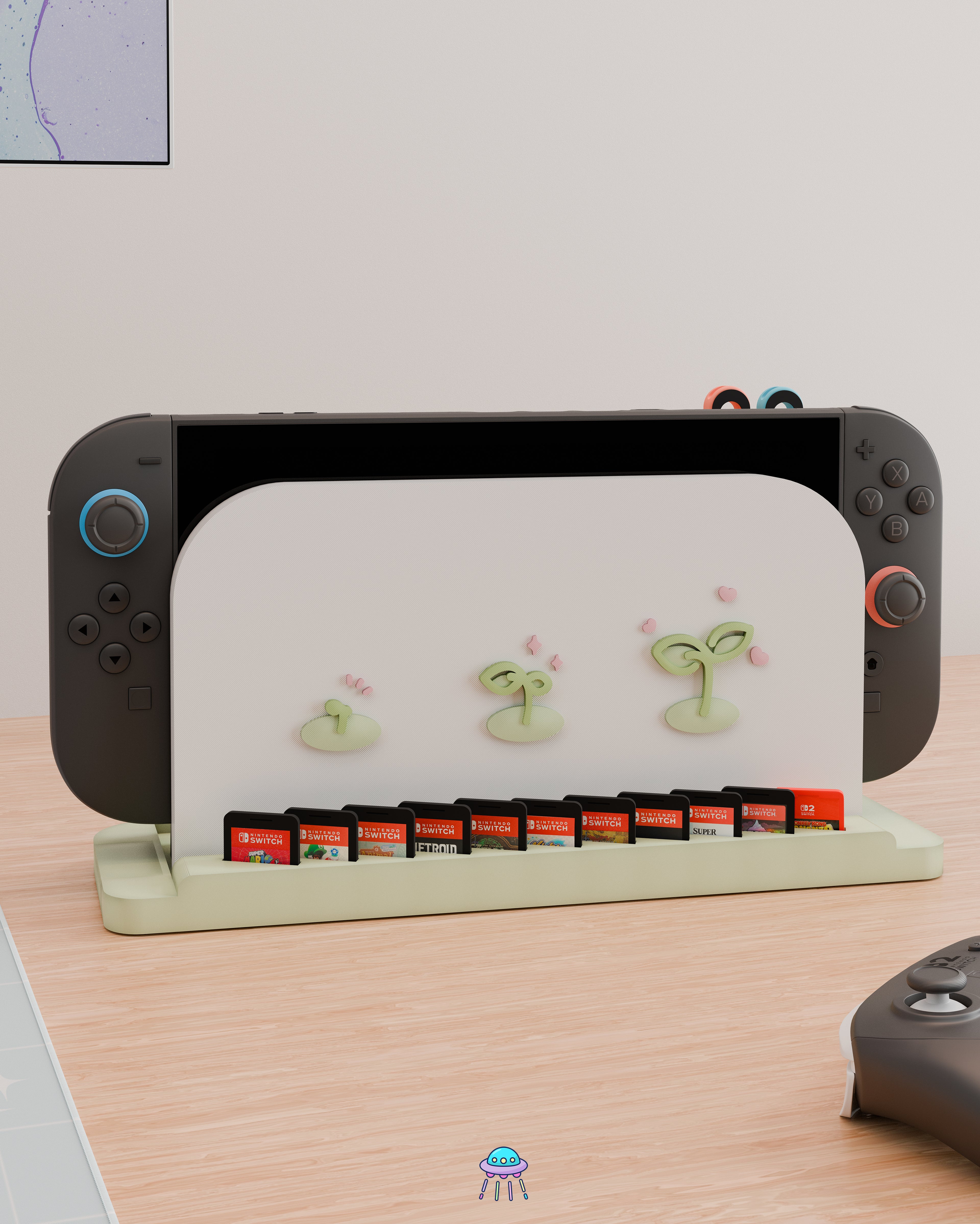 Sprouts Dock Cover for Nintendo Switch 2 – Original Faceplate Design
