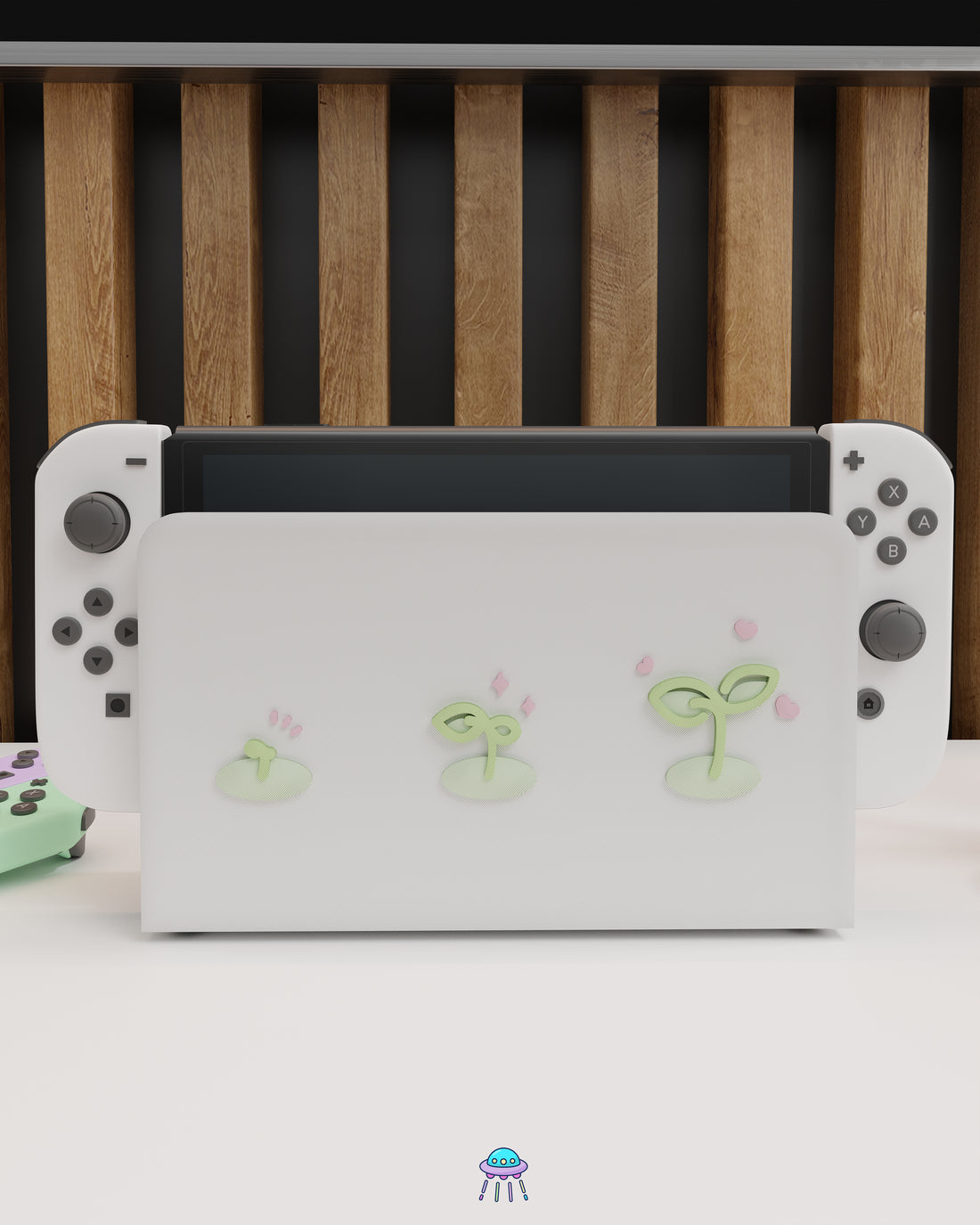 Sprouts Dock Cover for Nintendo Switch – Original Faceplate Design