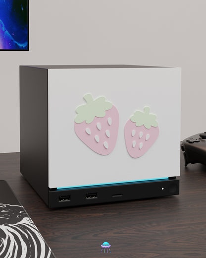 Strawberry Valve Steam Machine Faceplate / Face Cover - In Stock