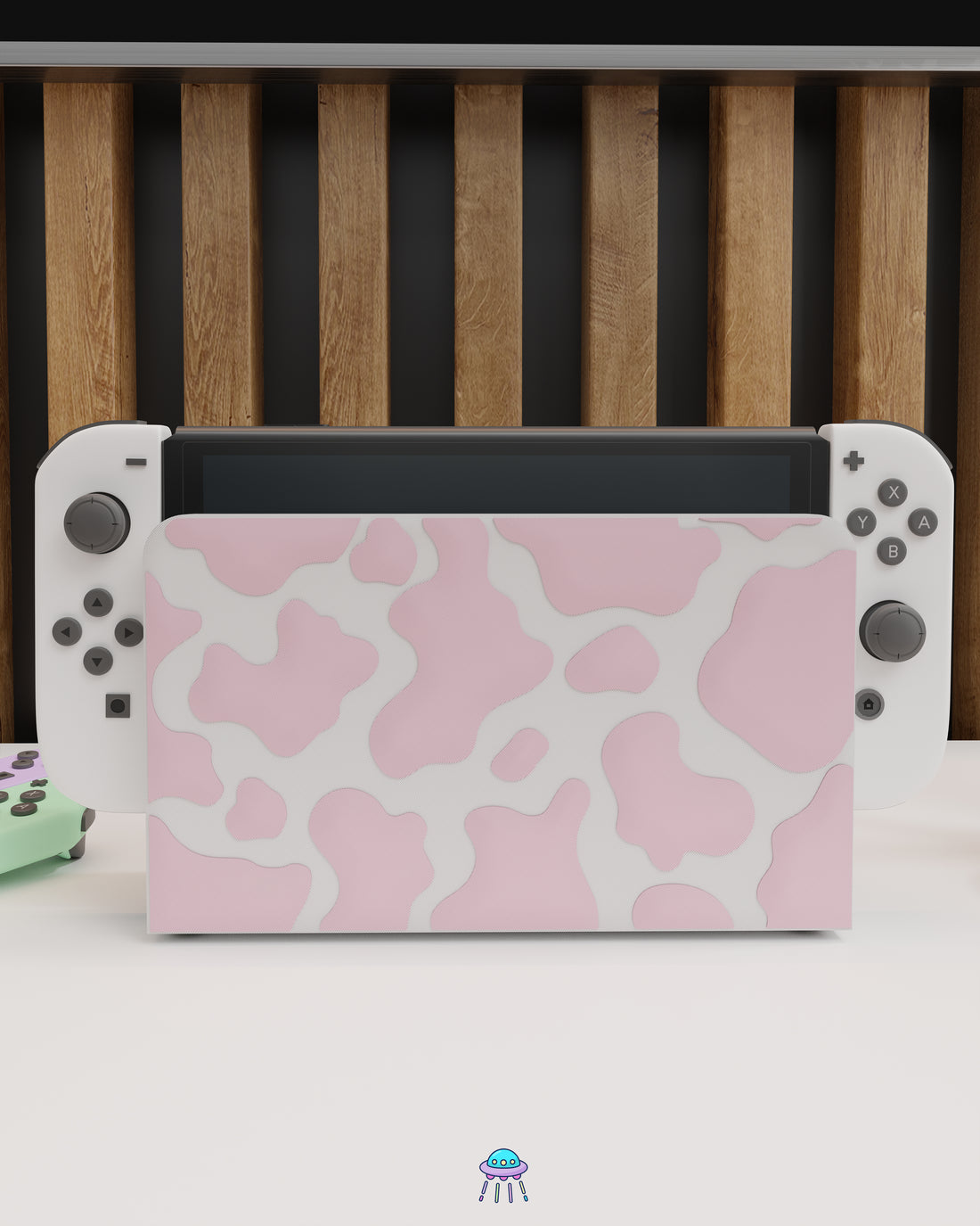 Strawberry Cow Nintendo Switch Faceplate - In Stock