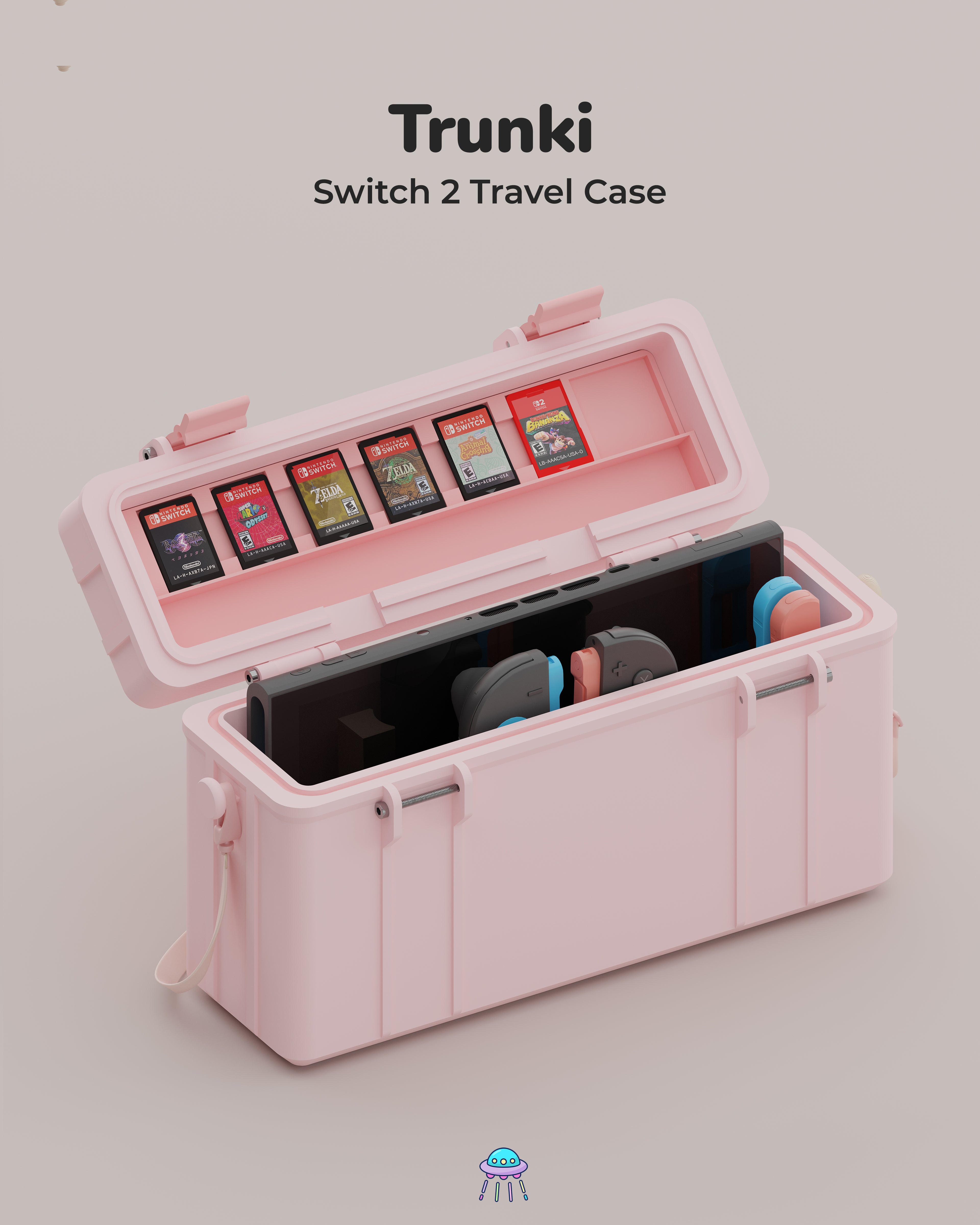 Trunki - Nintendo Switch 2 Carrying Case With Storage