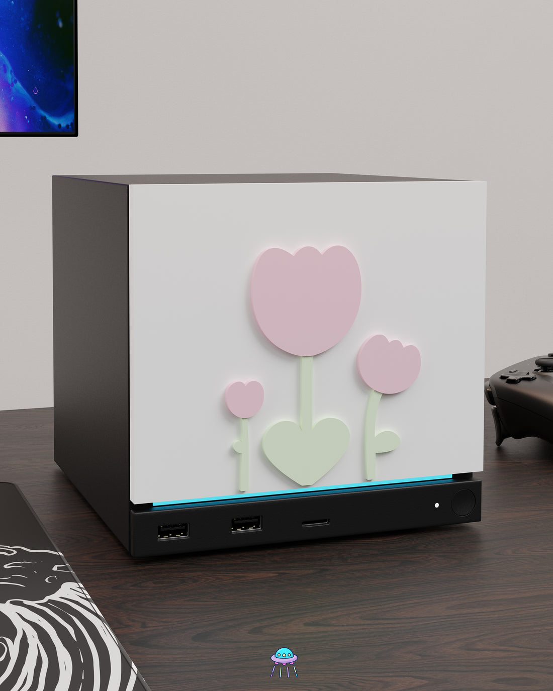 Tulip Valve Steam Machine Faceplate / Face Cover - In Stock