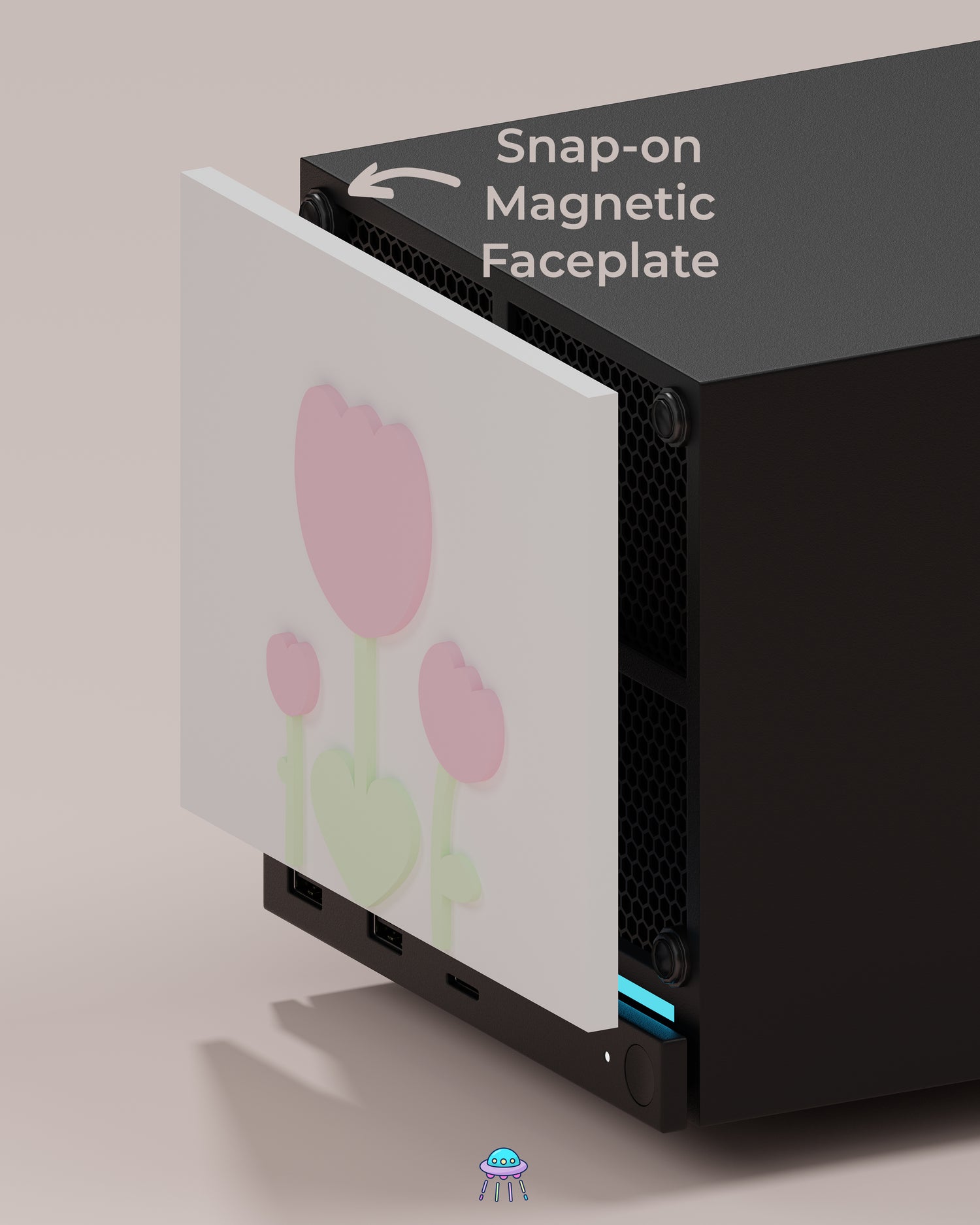 Tulip Valve Steam Machine Faceplate / Face Cover - In Stock