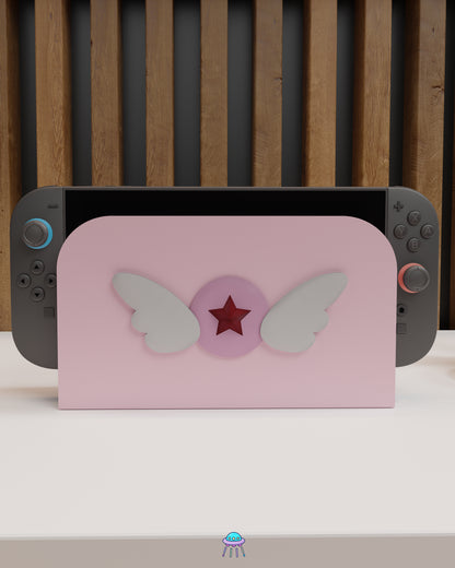 Doki Girl Dock Cover for Nintendo Switch 2 – Original Faceplate Design