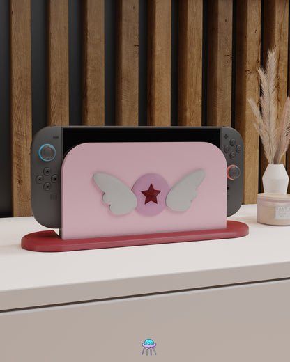 Doki Girl Dock Cover for Nintendo Switch 2 – Original Faceplate Design