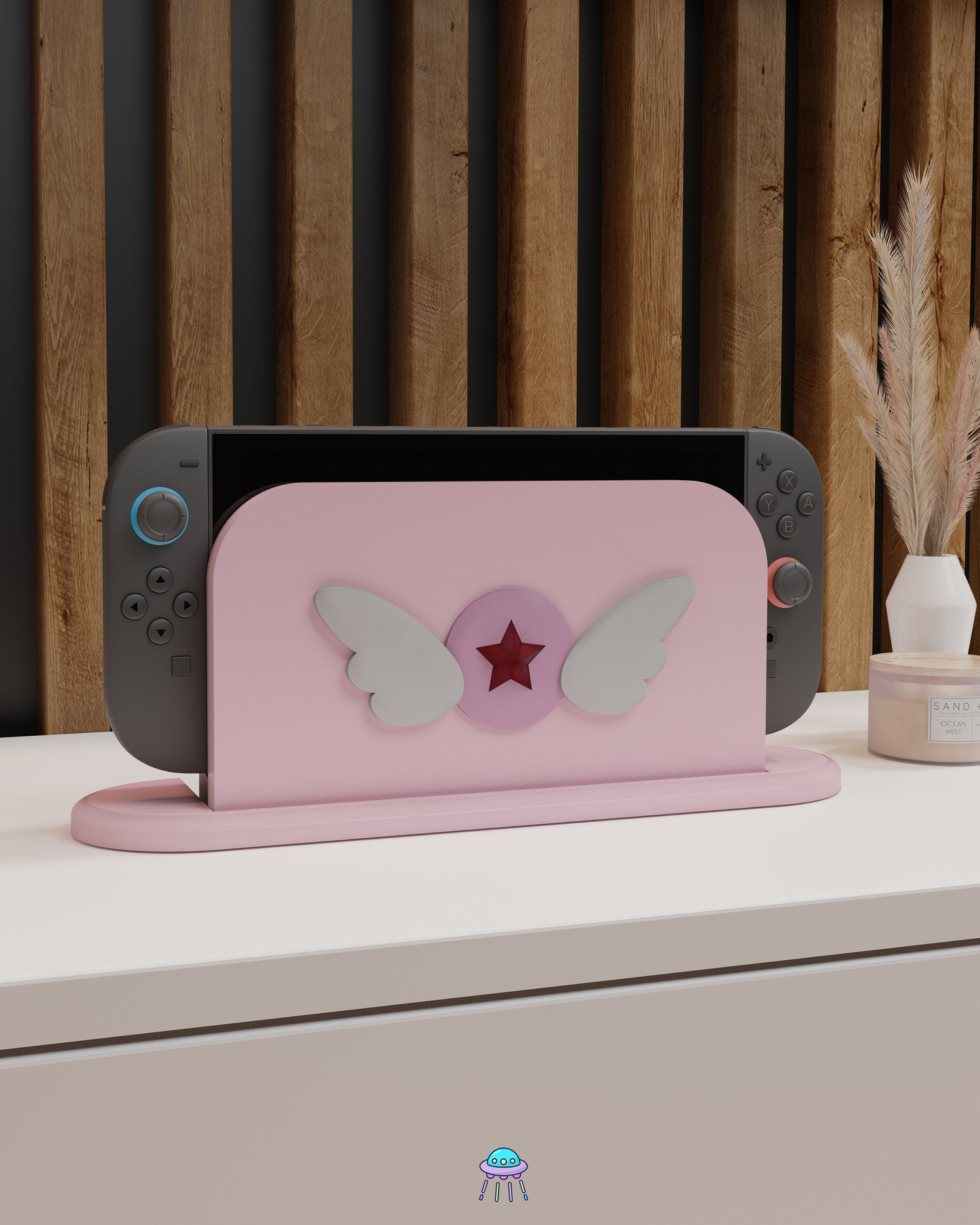 Doki Girl Dock Cover for Nintendo Switch 2 – Original Faceplate Design