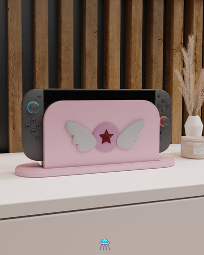 Doki Girl Dock Cover for Nintendo Switch 2 – Original Faceplate Design