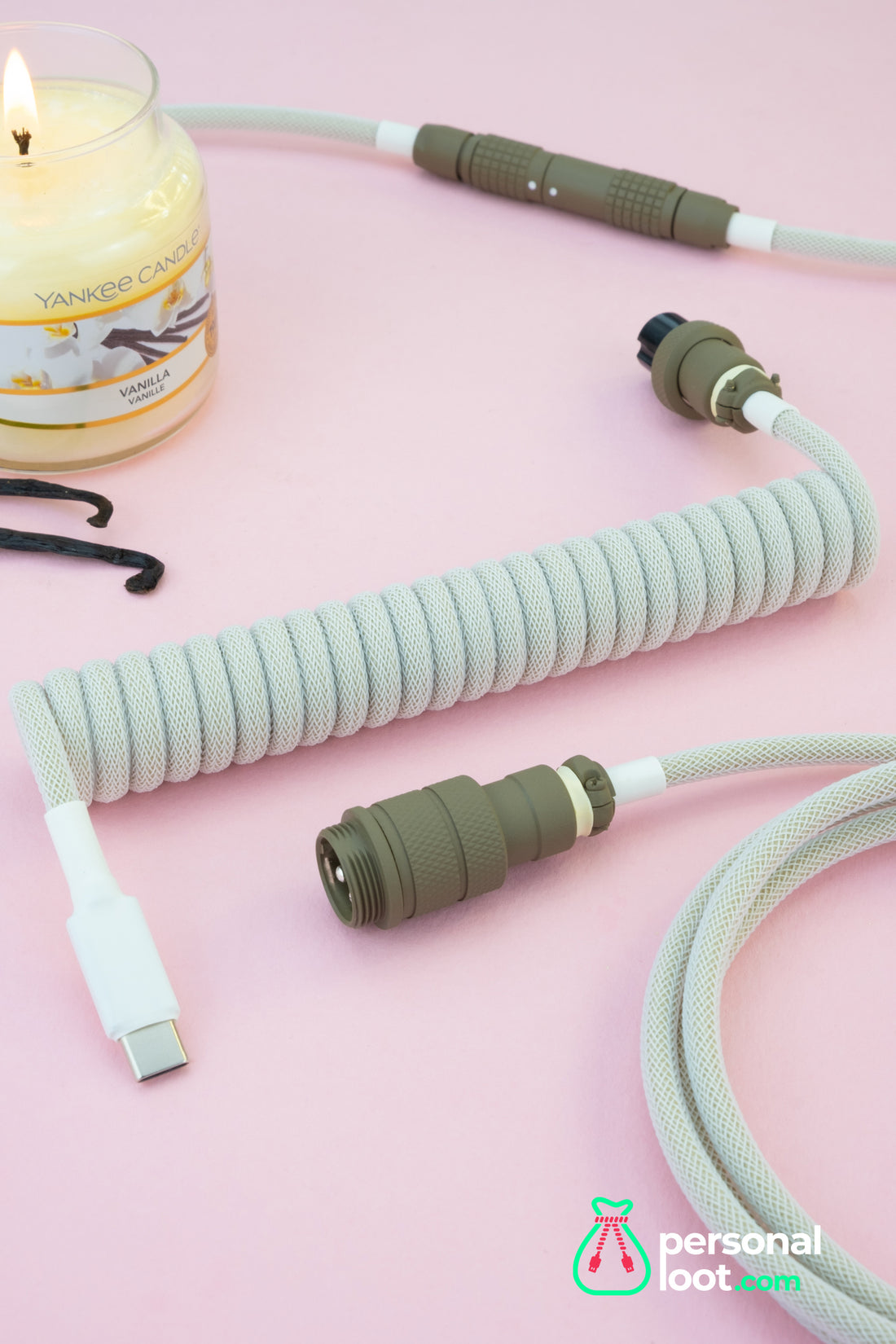 Vanilla Bean Keyboard Cable