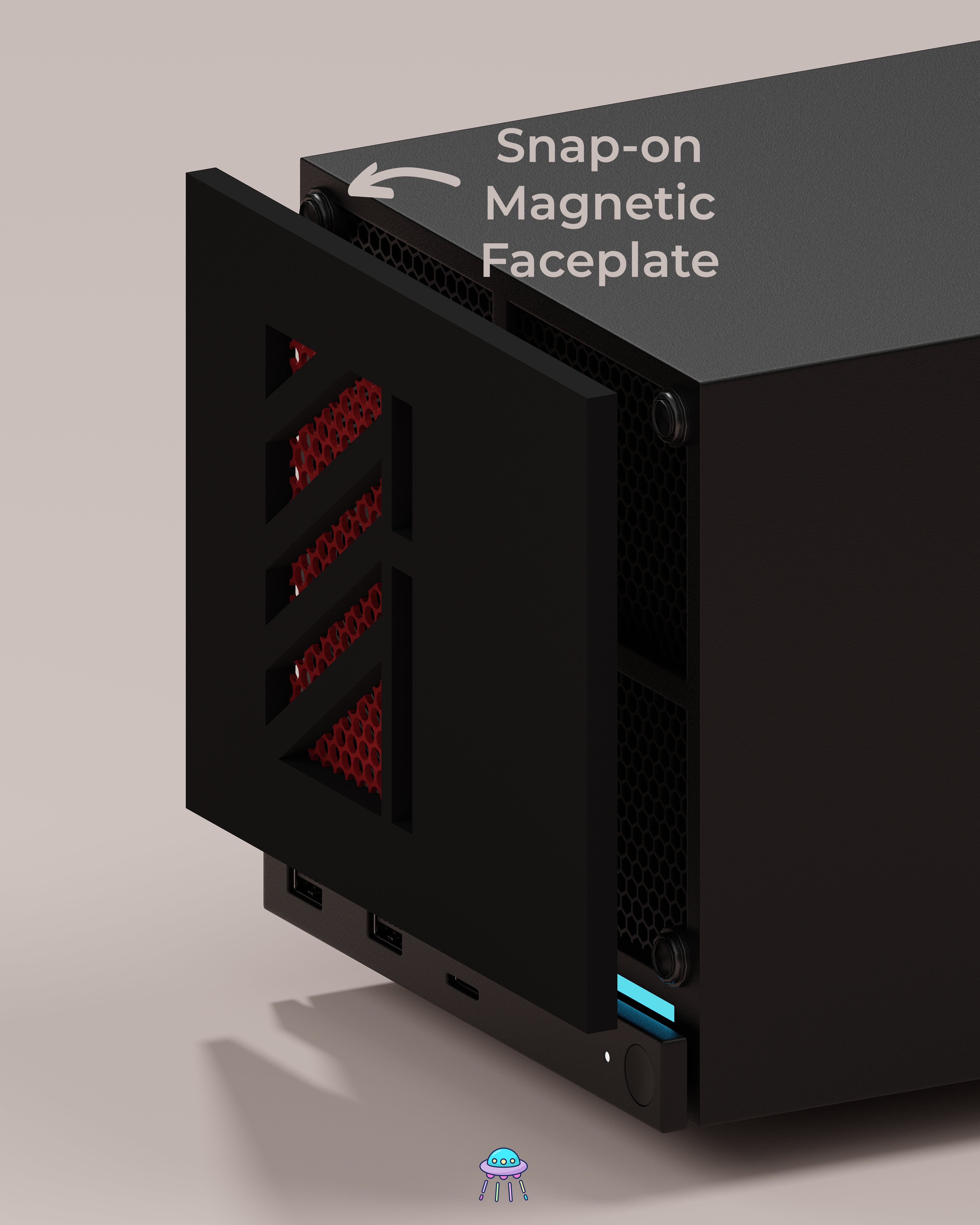 Vector Valve Steam Machine Faceplate / Face Cover - In Stock