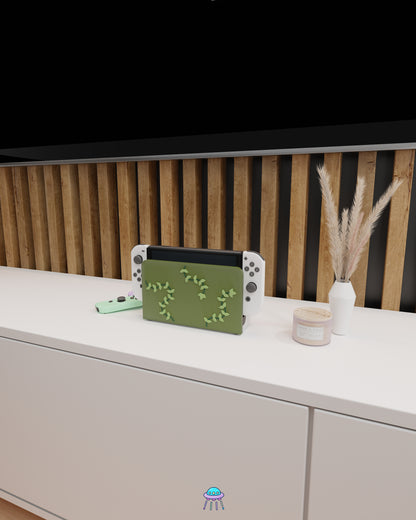Vines Dock Cover for Nintendo Switch – Original Faceplate Design