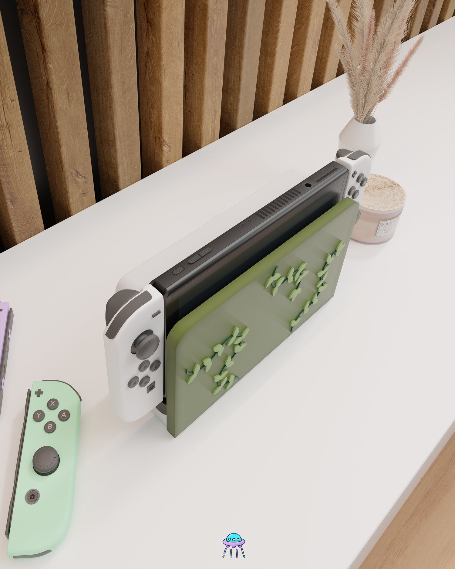 Vines Dock Cover for Nintendo Switch – Original Faceplate Design