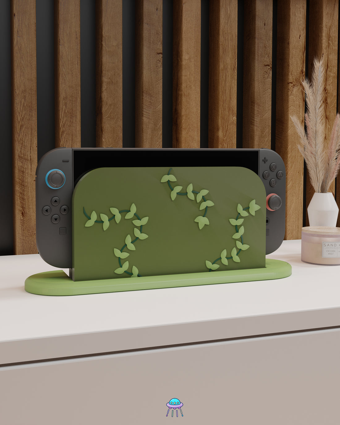 Vines Dock Cover for Nintendo Switch 2 – Original Faceplate Design