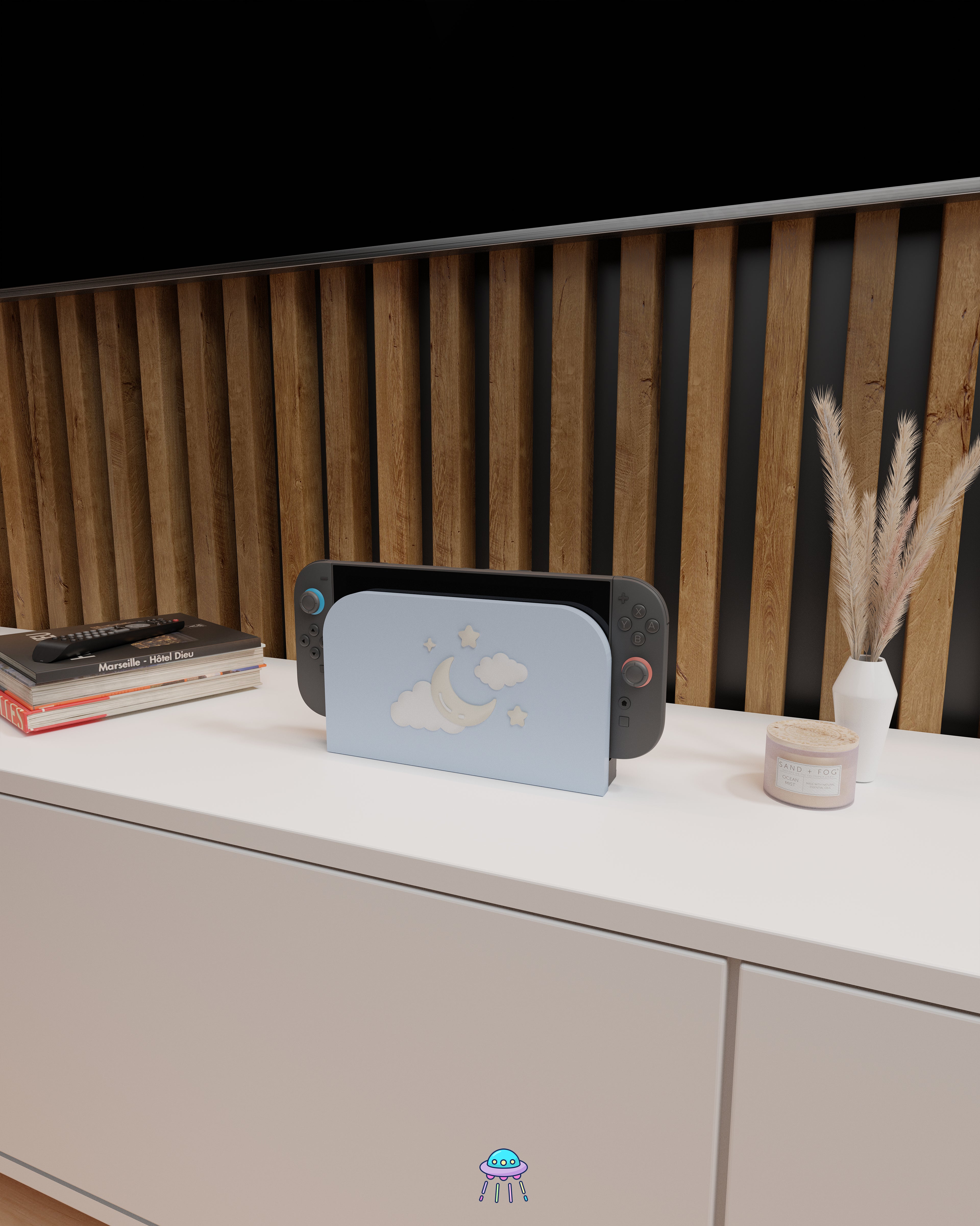 Winter Dreams Cover for Nintendo Switch 2 – Original Faceplate Design