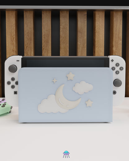 Winter Dreams Dock Cover for Nintendo Switch – Original Faceplate Design