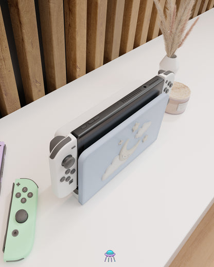 Winter Dreams Dock Cover for Nintendo Switch – Original Faceplate Design