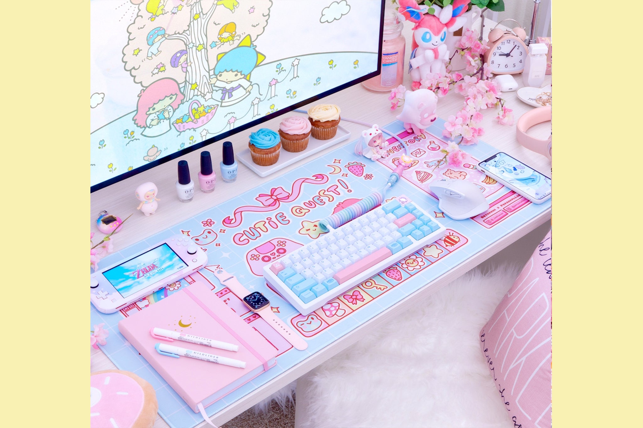 Cutie Quest Deskmat - Bethanwi x Personal Loot - IN STOCK