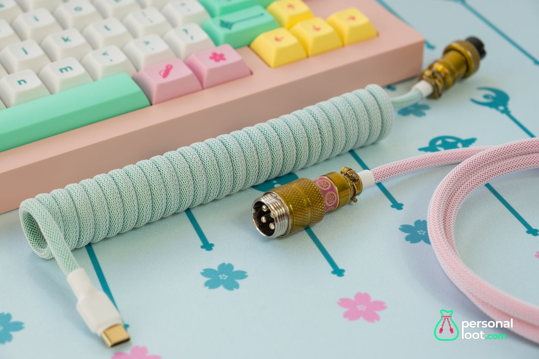 Magic Girl Themed Keyboard Cable