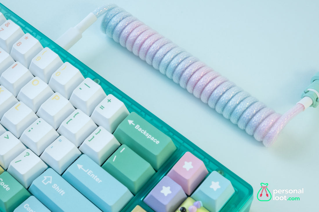 Custom Sparkle Keyboard Cable